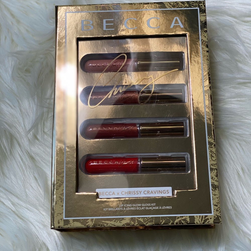BECCA x CHRISSY TEIGEN lip gloss set